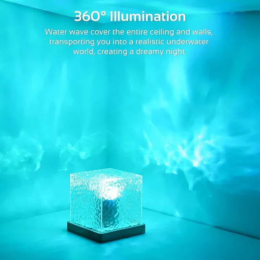 Ocean Wave Projector Night Lamp Water Ripple Light